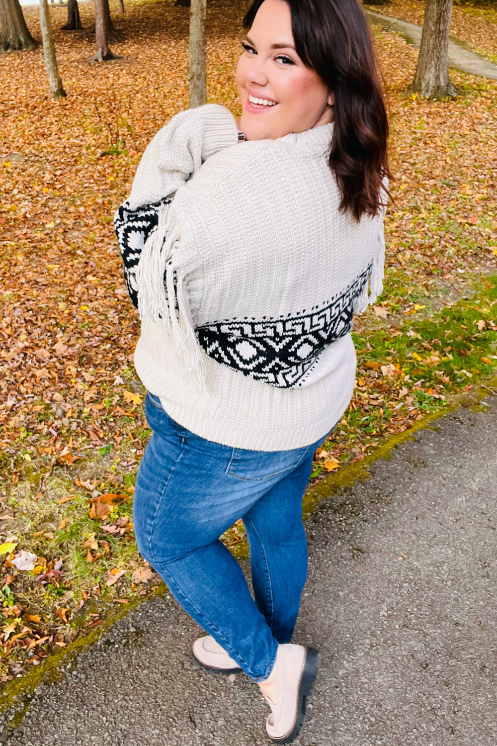 Ready For Anything Aztec Sweater