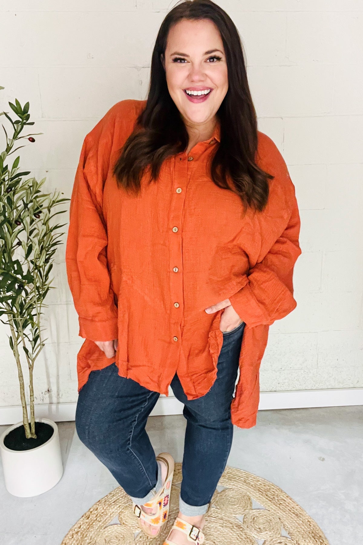 Everyday Sharkbite Tunic Top