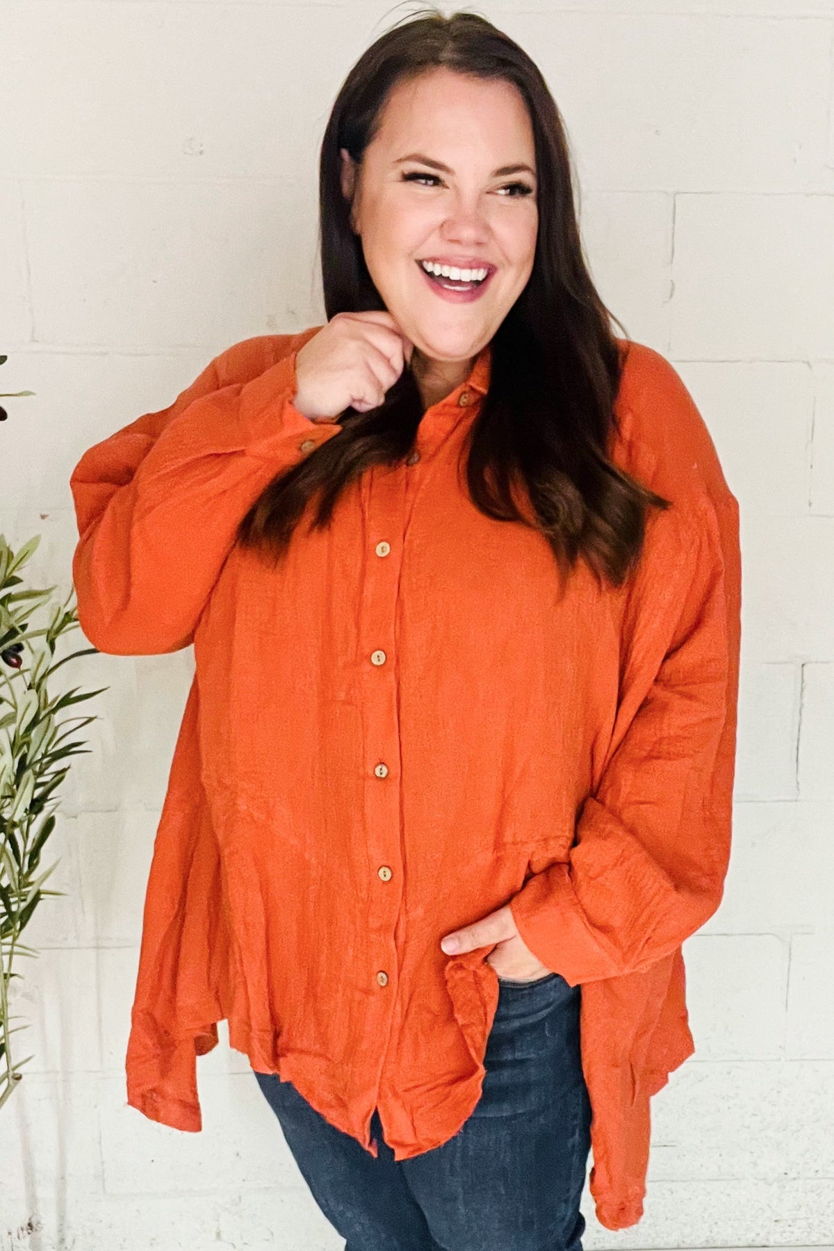 Everyday Sharkbite Tunic Top