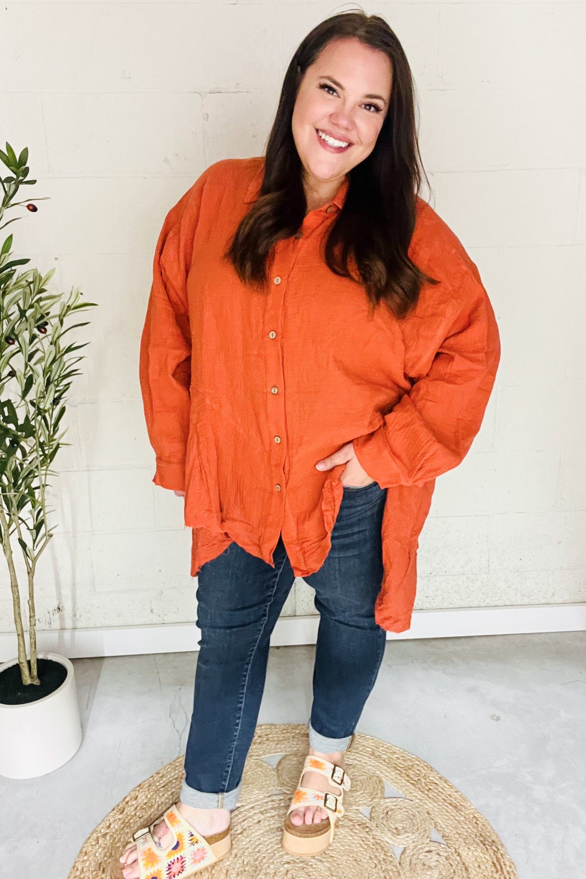 Everyday Sharkbite Tunic Top