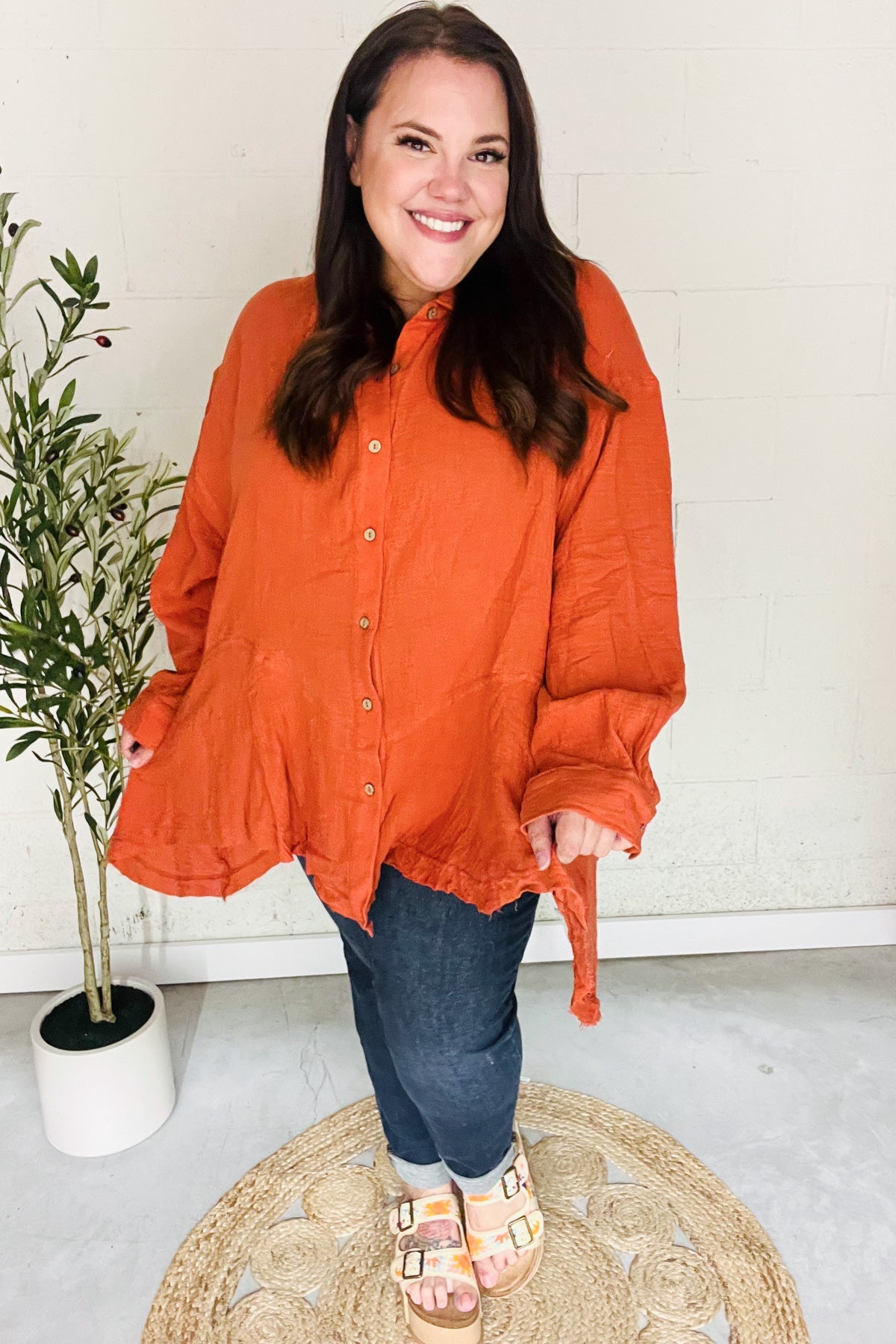 Everyday Sharkbite Tunic Top