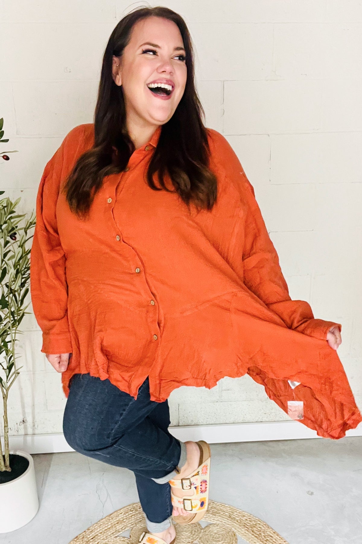 Everyday Sharkbite Tunic Top