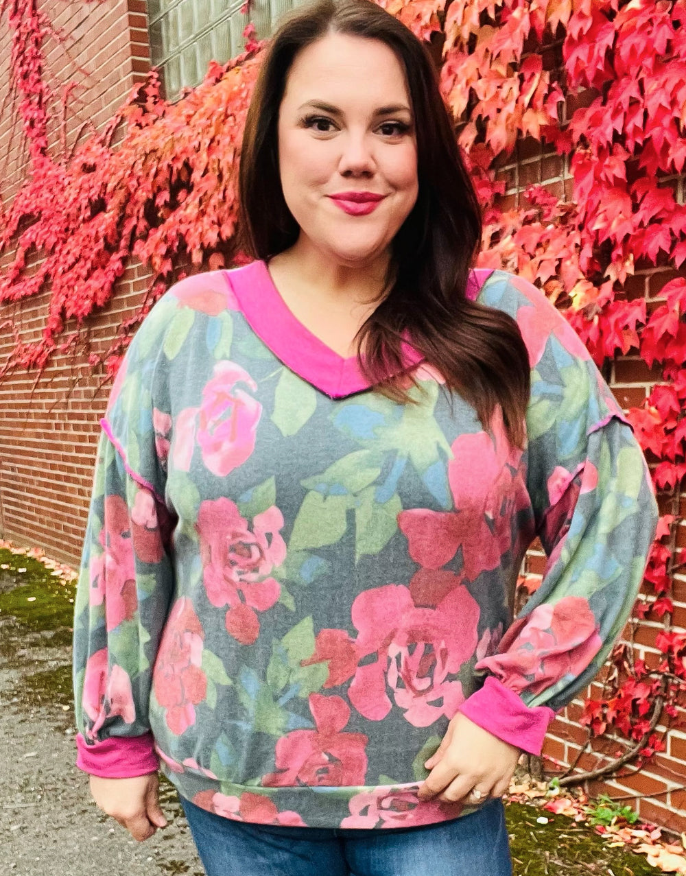 Beautiful You Floral Sweater