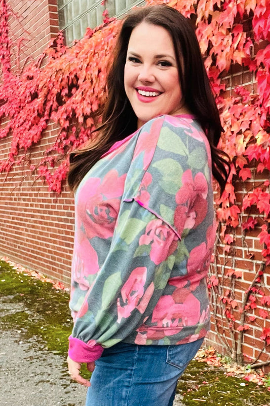 Beautiful You Floral Sweater
