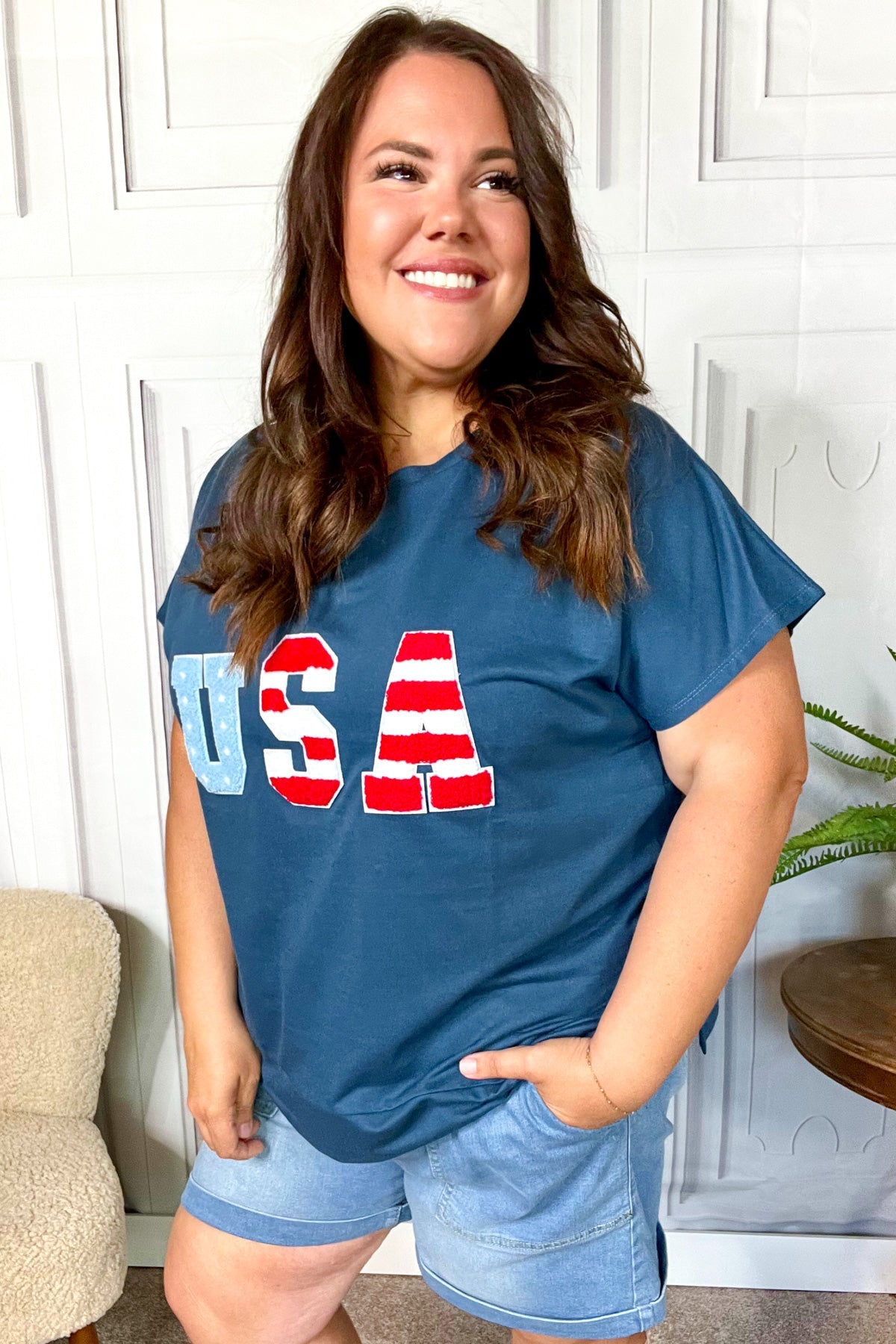 USA Dolman Top