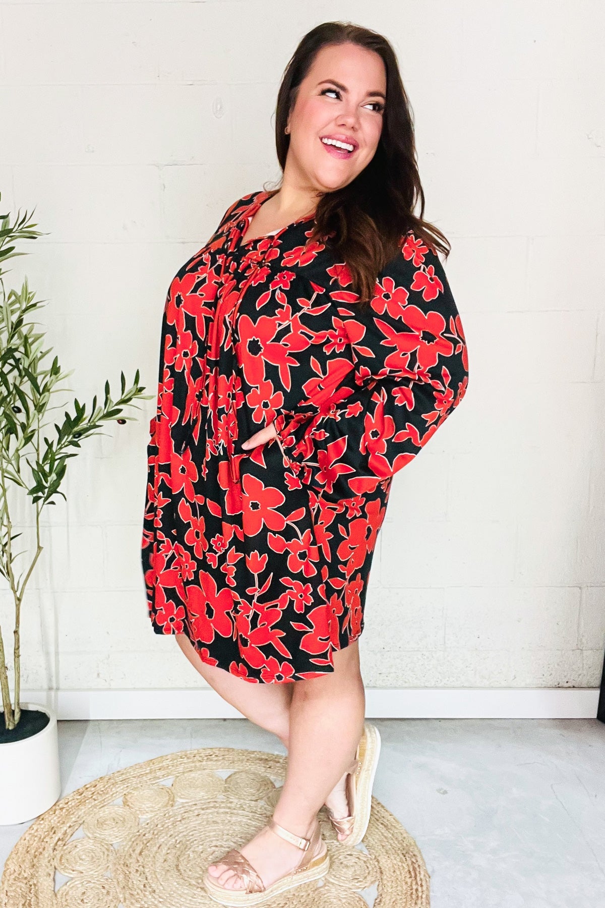 Boldly You Floral Dress