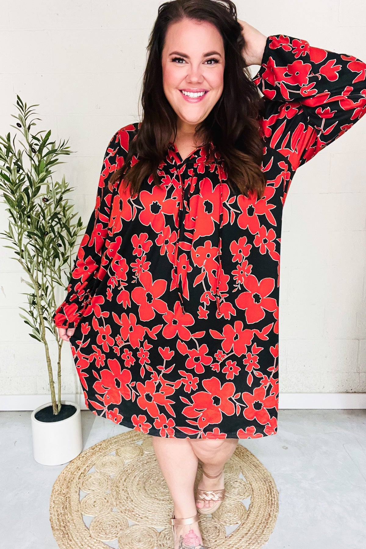 Boldly You Floral Dress