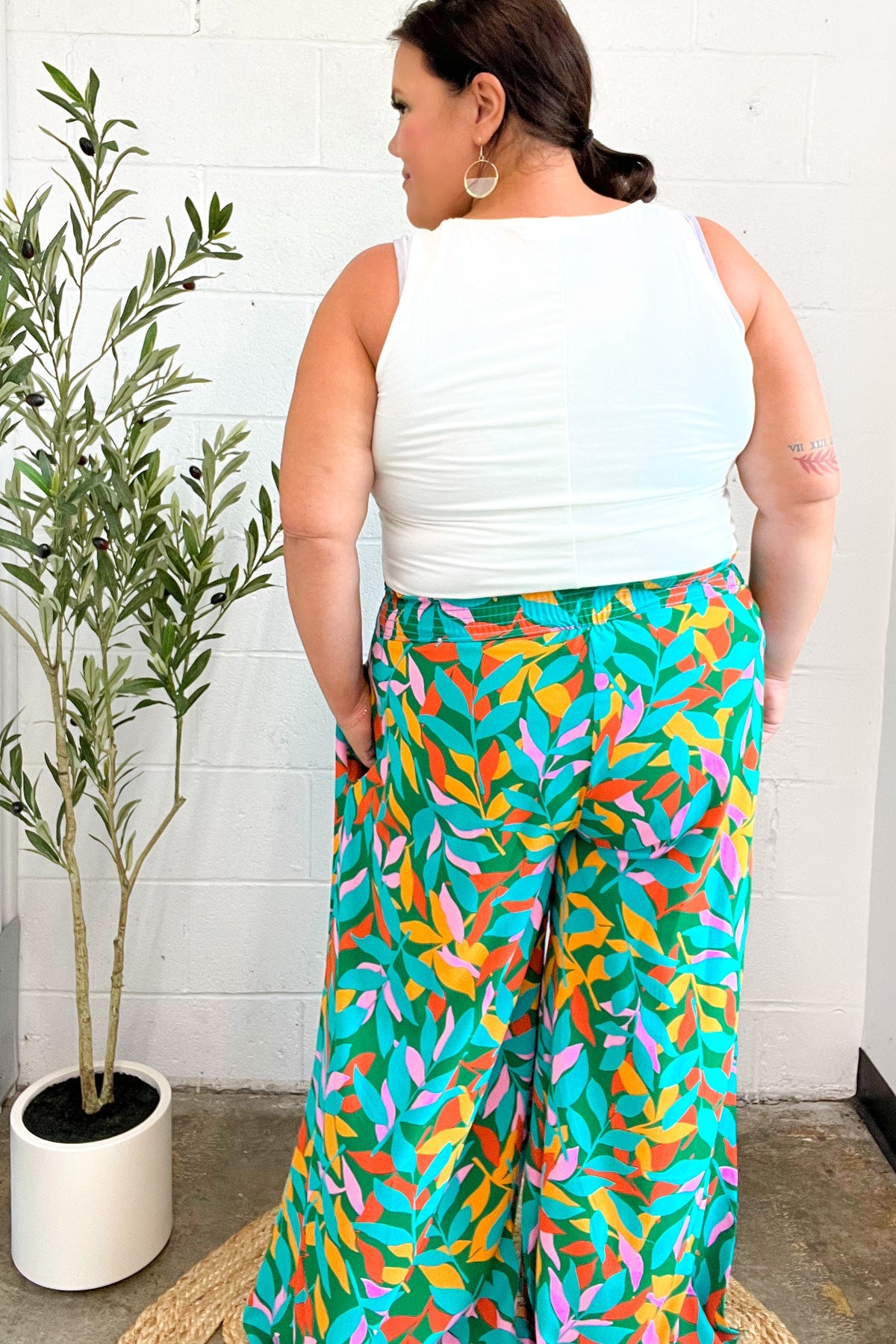 Summer Vibes Smocked Palazzo Pants