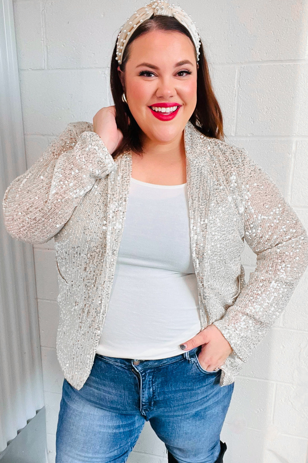 Be Your Own Star Sequin Blazer