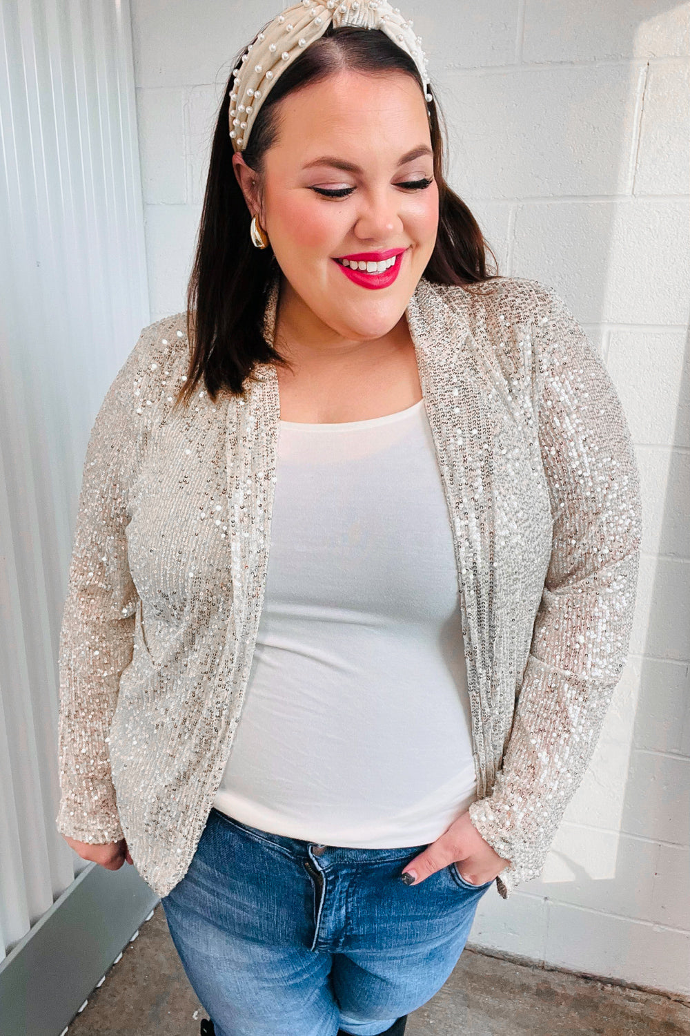 Be Your Own Star Sequin Blazer