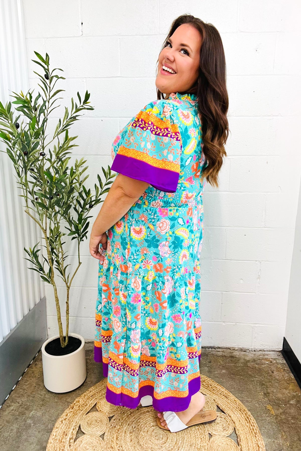 Beautiful You Floral Maxi Dress