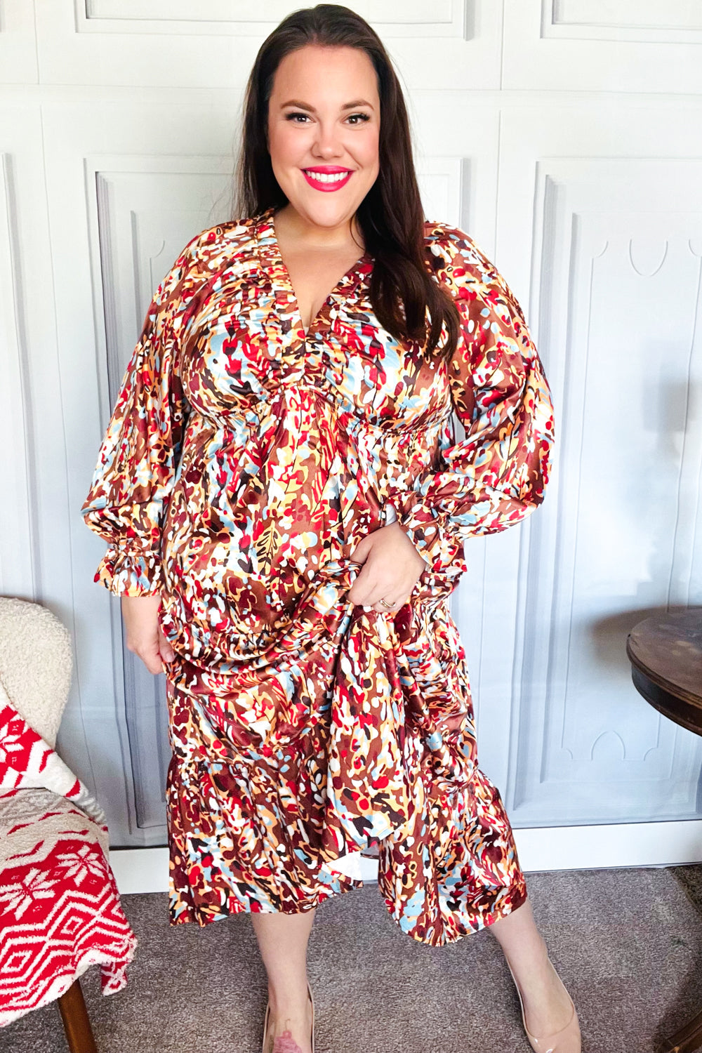 Feeling Femme Floral Maxi Dress