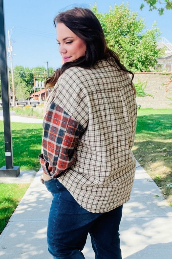 Make A Statement Plaid Shacket