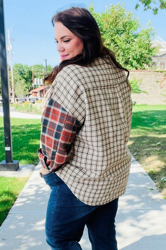 Make A Statement Plaid Shacket