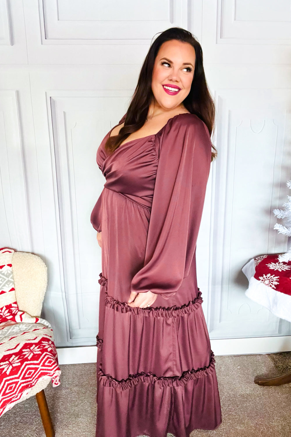 Holiday Vibes Maxi Dress