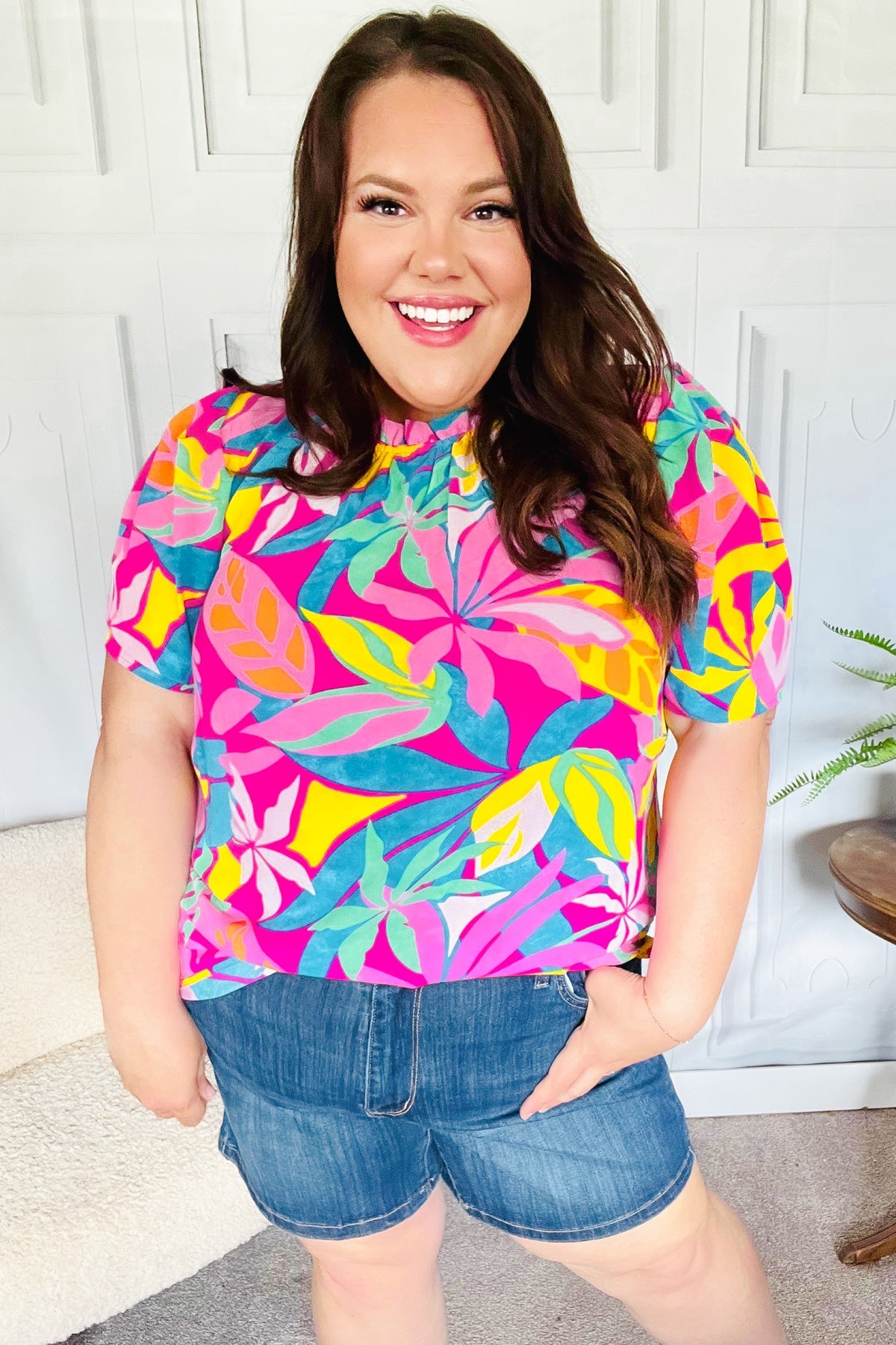 Vacay Ready Tropical Top