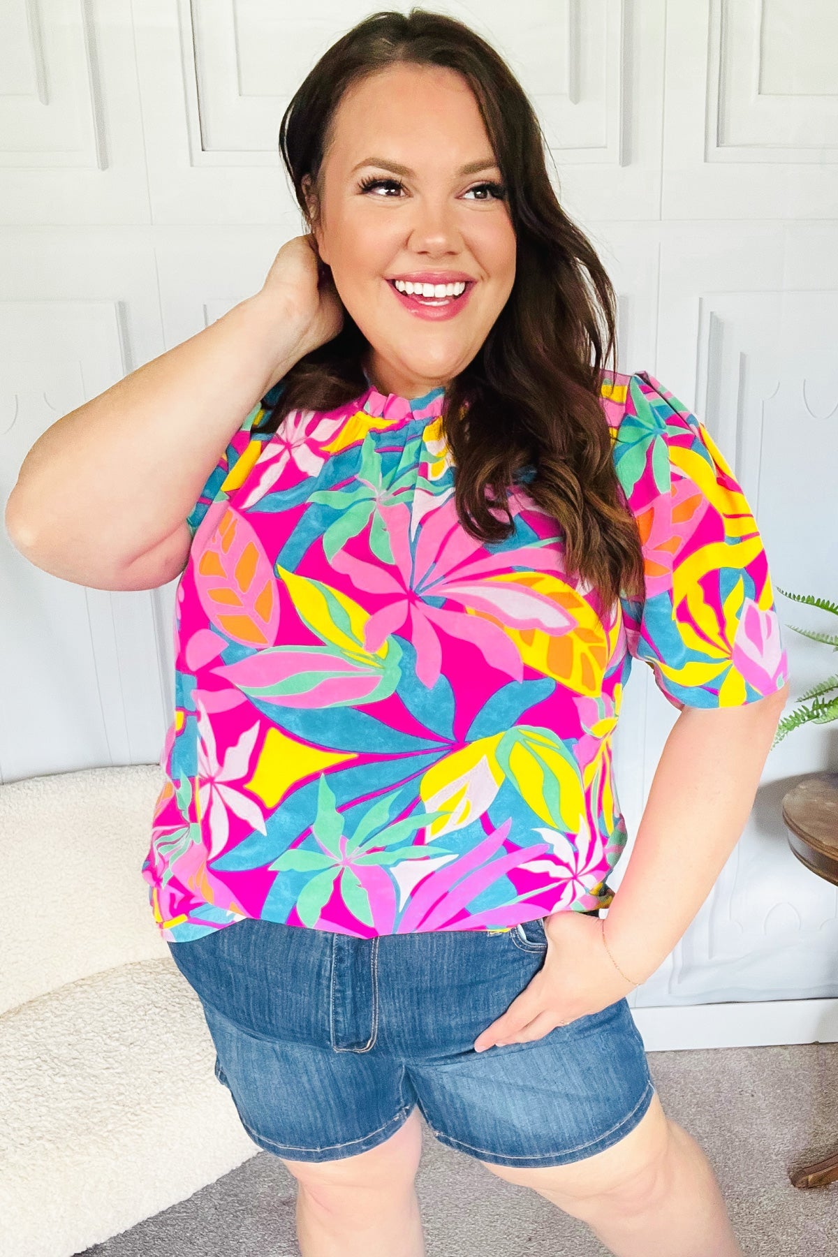 Vacay Ready Tropical Top