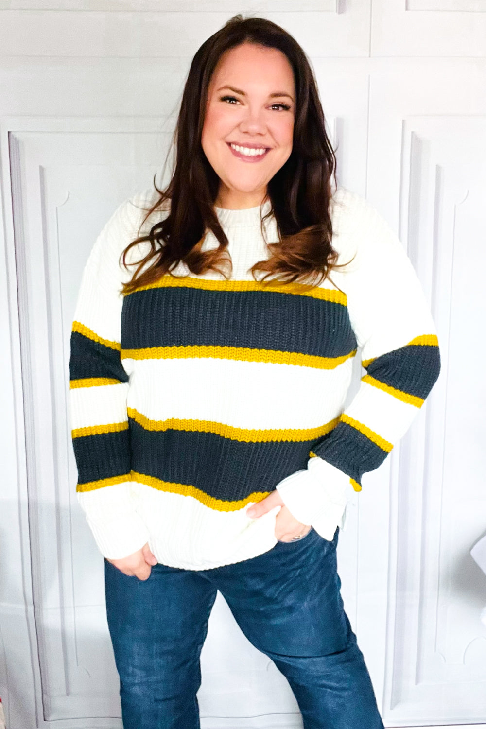 Casual Chic Oversize Sweater | Curvy