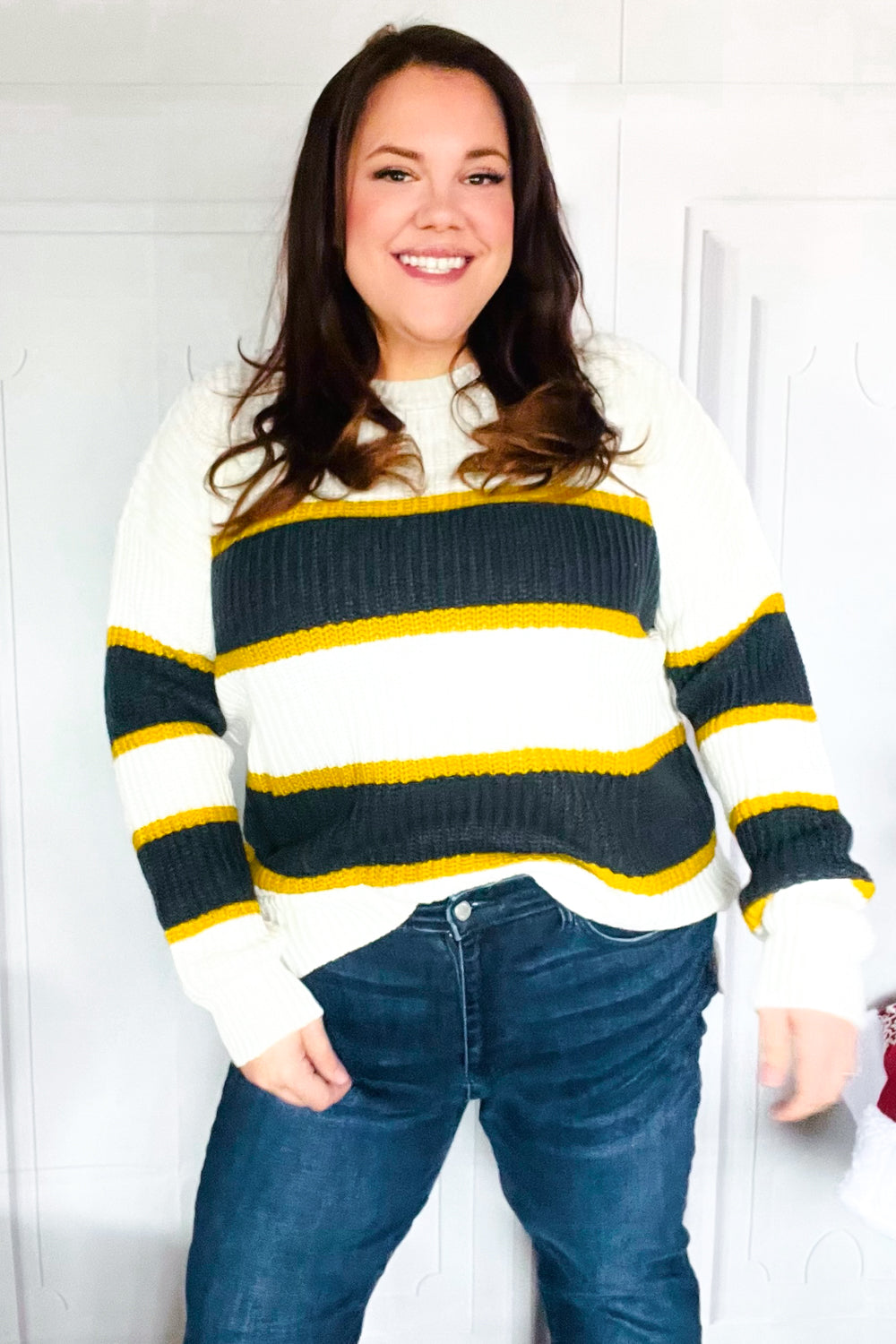 Casual Chic Oversize Sweater | Curvy