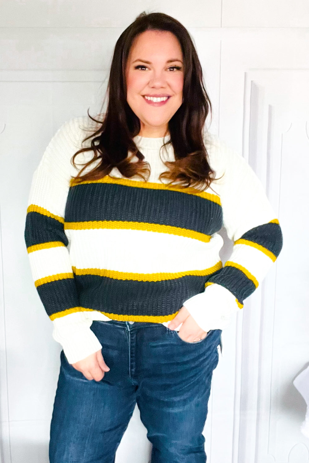 Casual Chic Oversize Sweater | Curvy