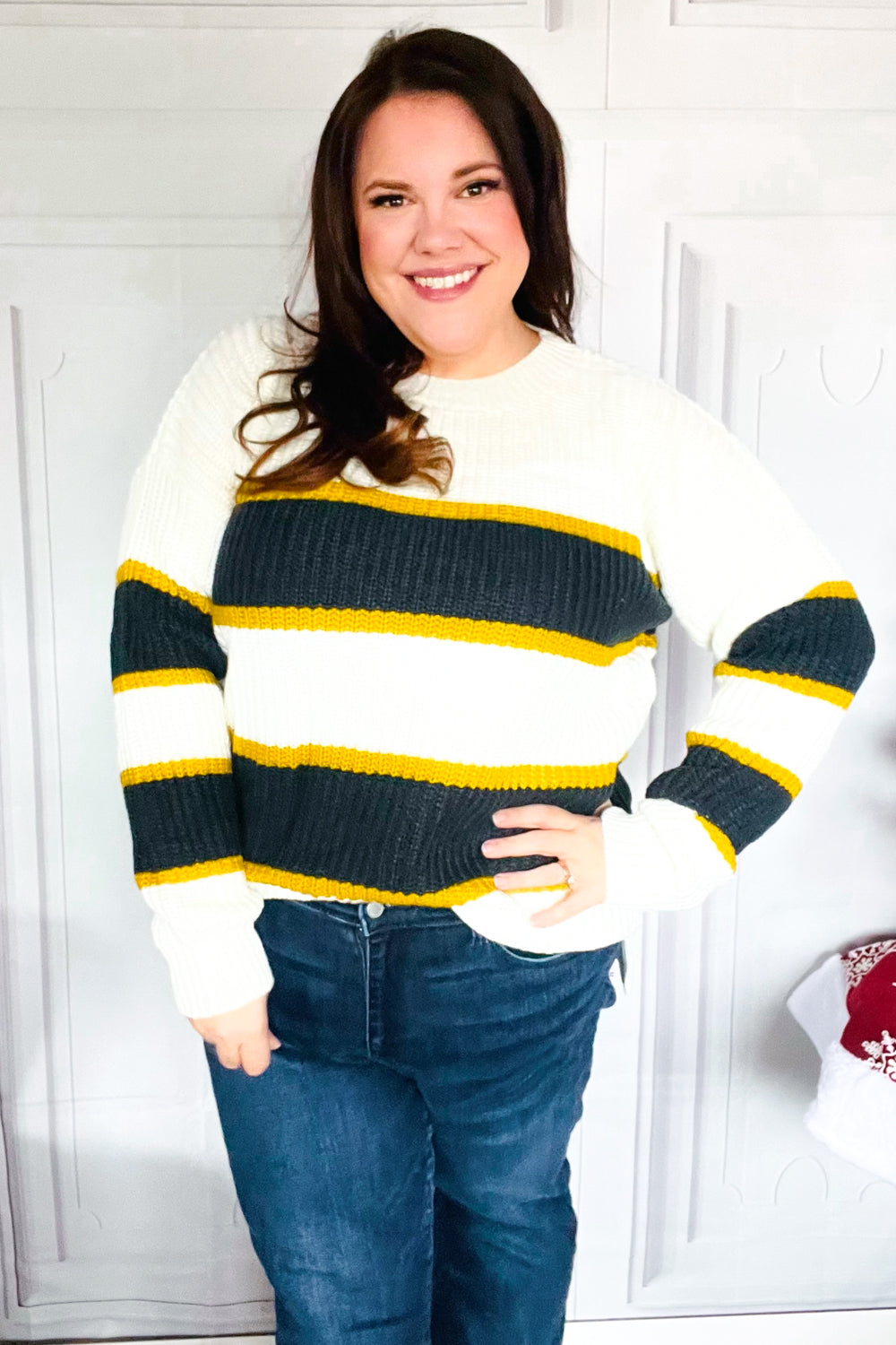 Casual Chic Oversize Sweater | Curvy