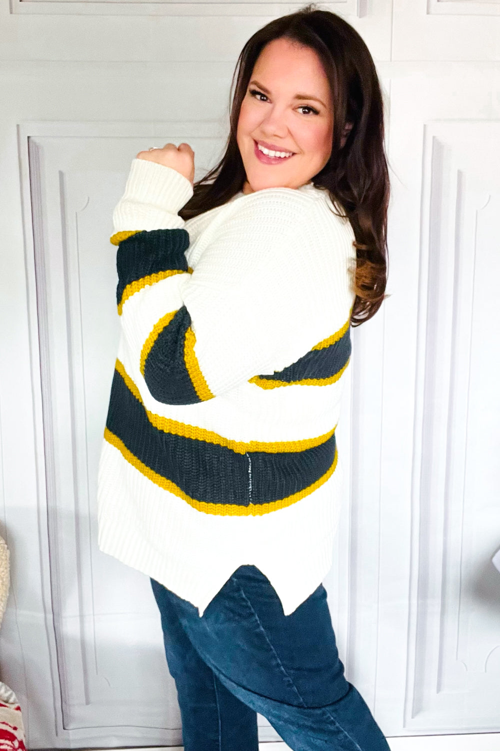 Casual Chic Oversize Sweater | Curvy