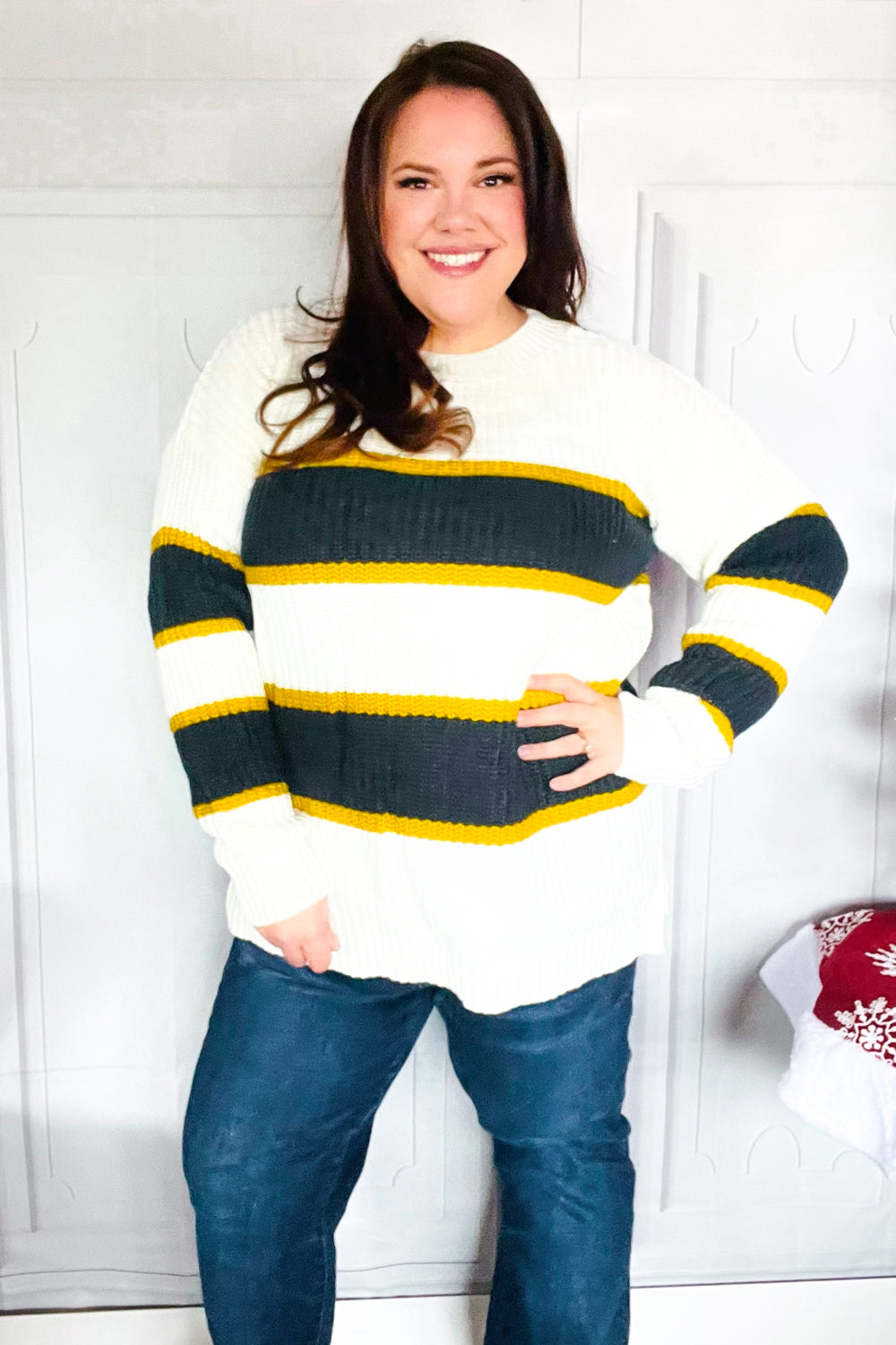 Casual Chic Oversize Sweater | Curvy