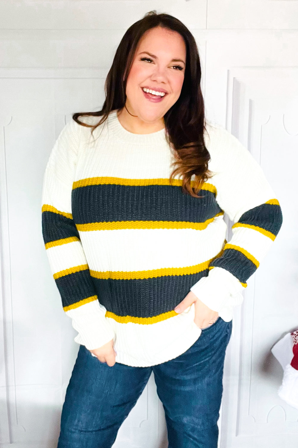 Casual Chic Oversize Sweater | Curvy