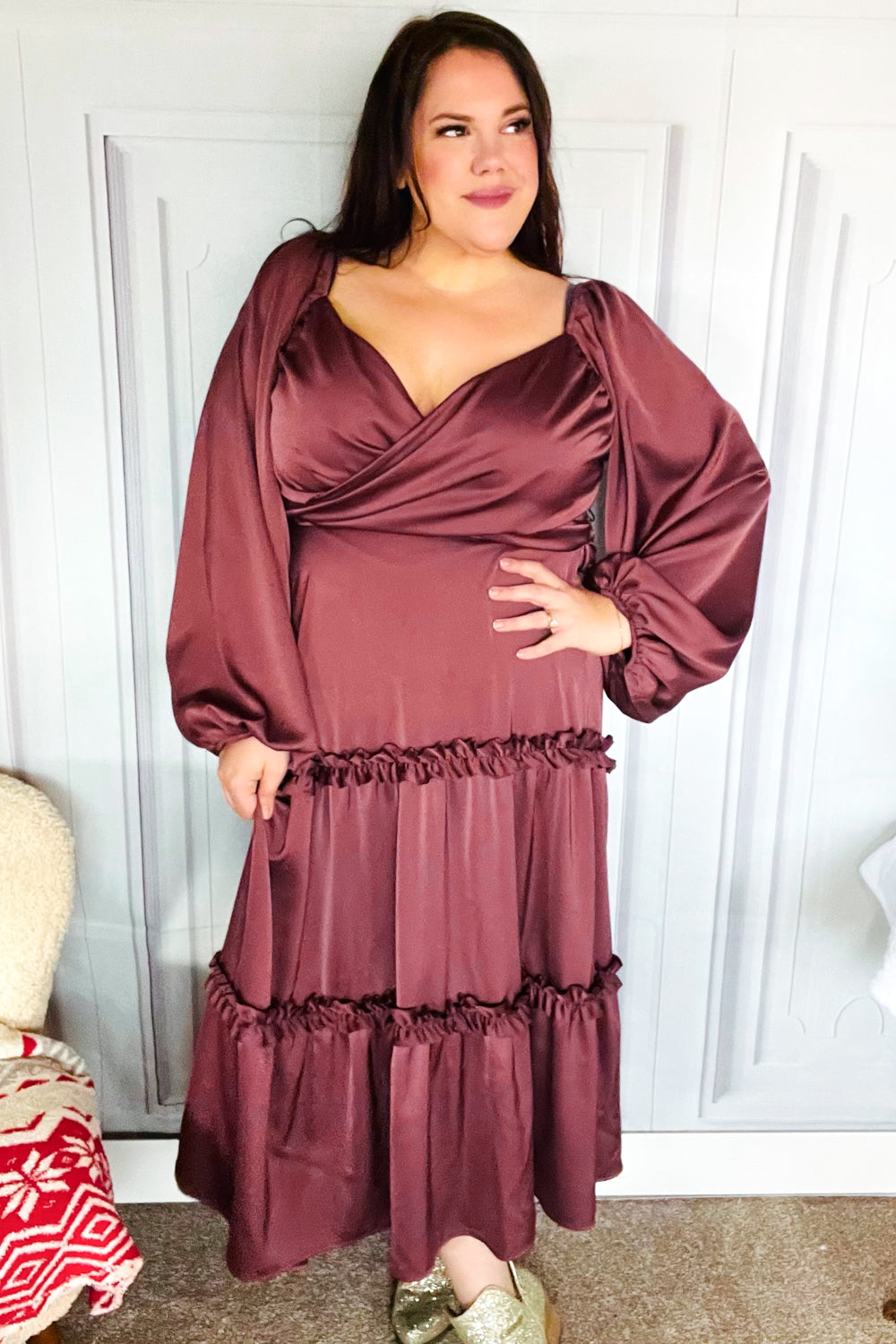 Holiday Vibes Maxi Dress