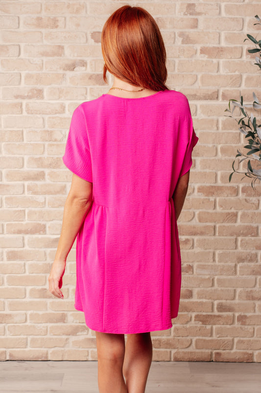 I Wanna Be Like You Dress | Fuchsia