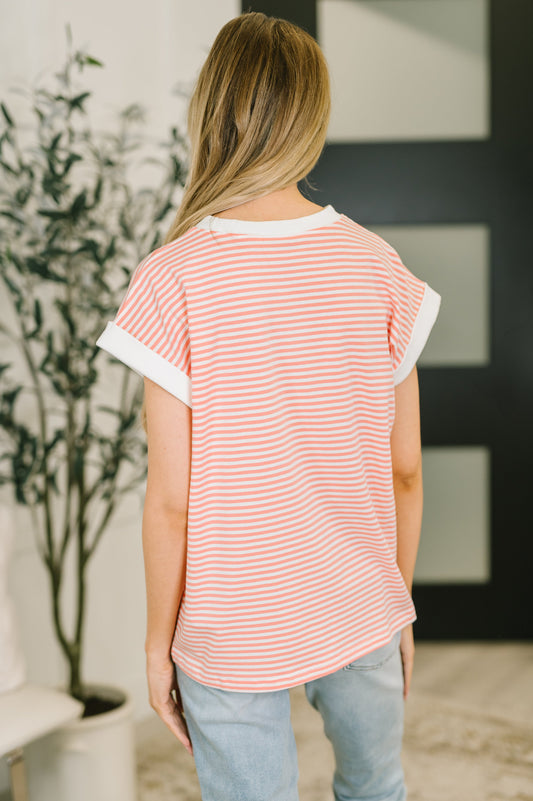 I Wouldn't Mind Top | Coral