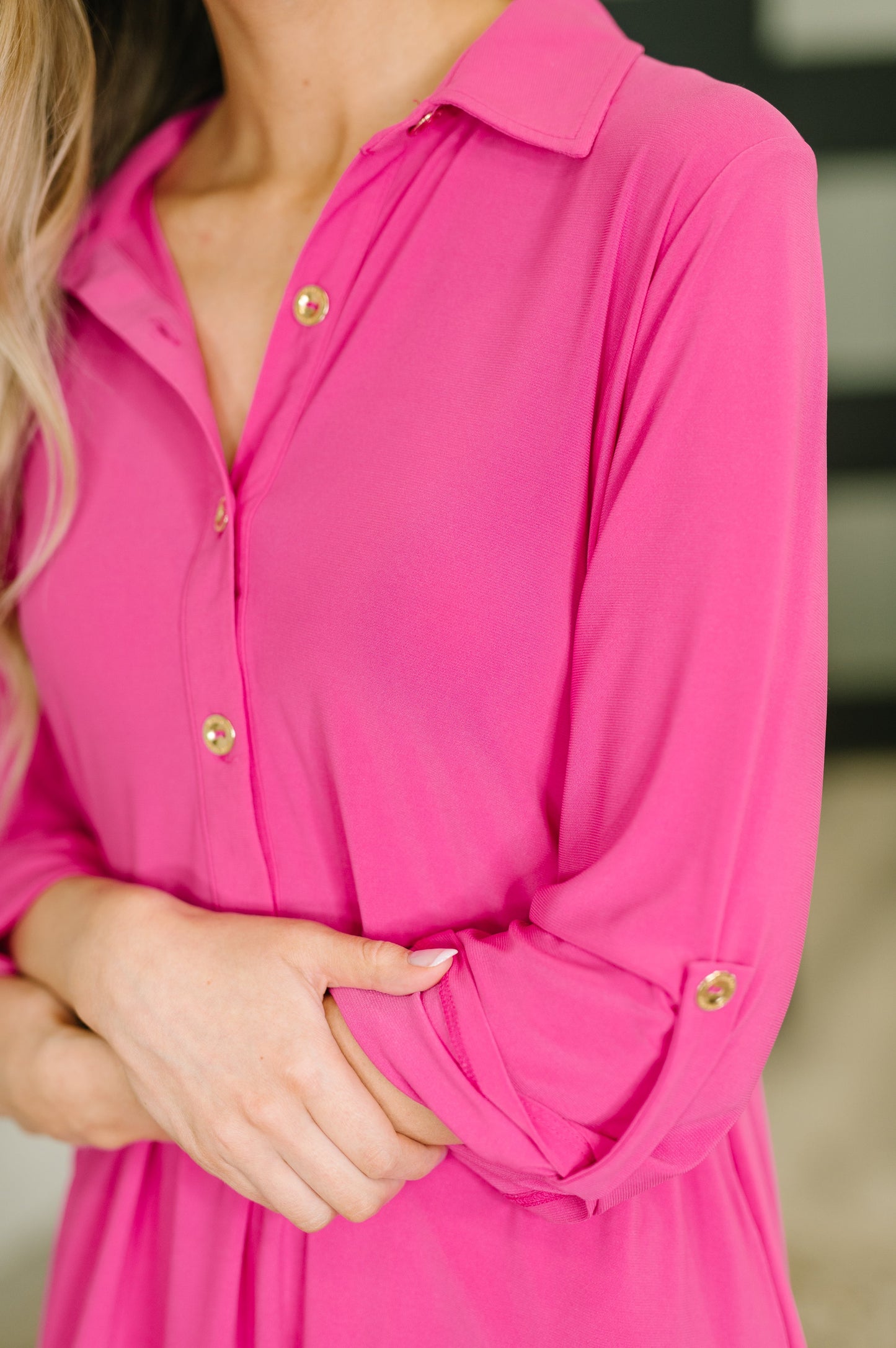 Inspire Dress | Runway Pink