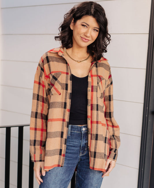 Is It Really Oversized Plaid Top