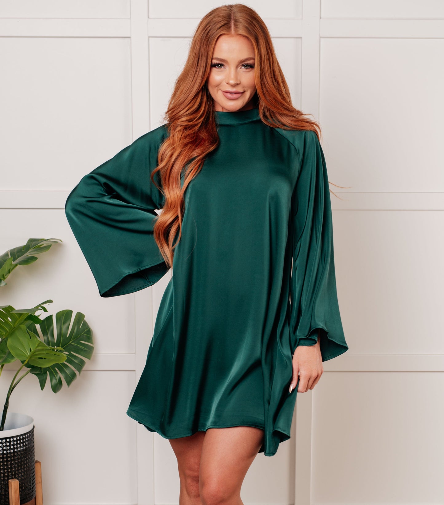 Isn't It Lovely Butterfly Sleeve Dress