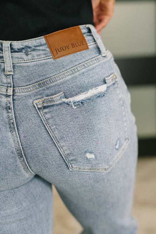 Jade Mid-Rise 90's Straight Jeans | Judy Blue