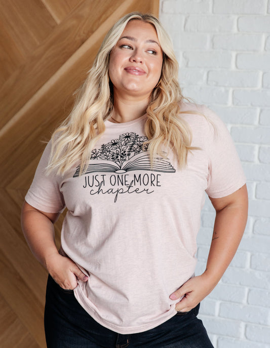 Just One More Chapter Graphic Tee