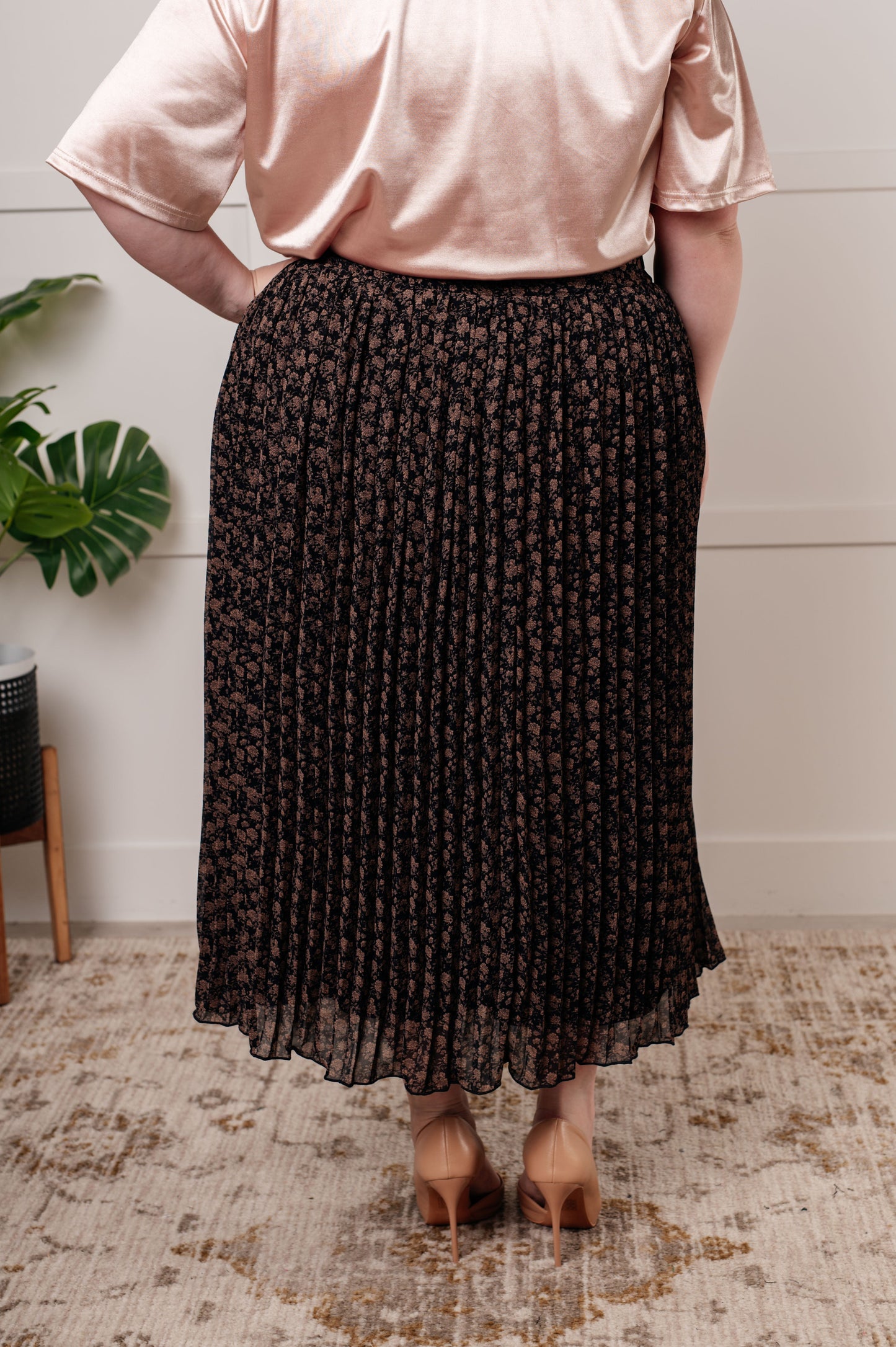 Just What You Wanted Pleated Skirt