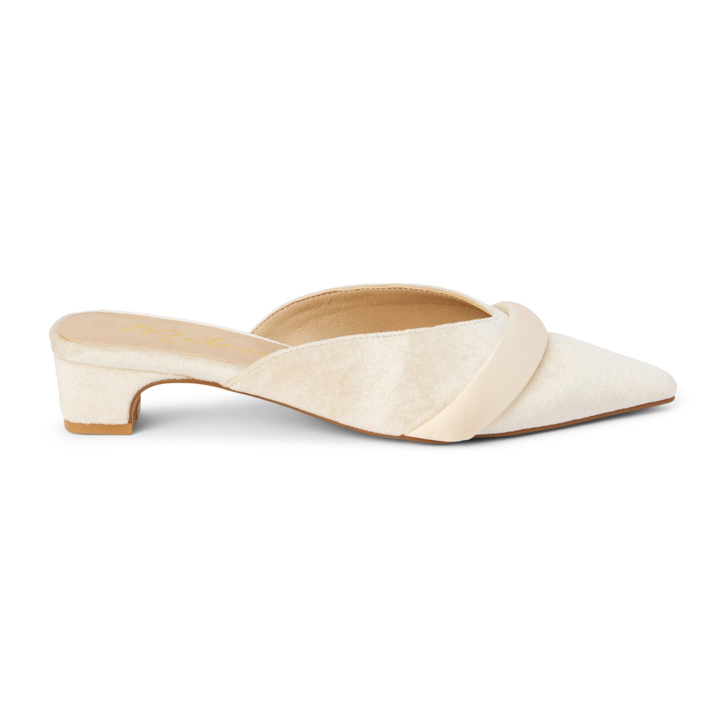 Kellan Heeled Mules | Ivory
