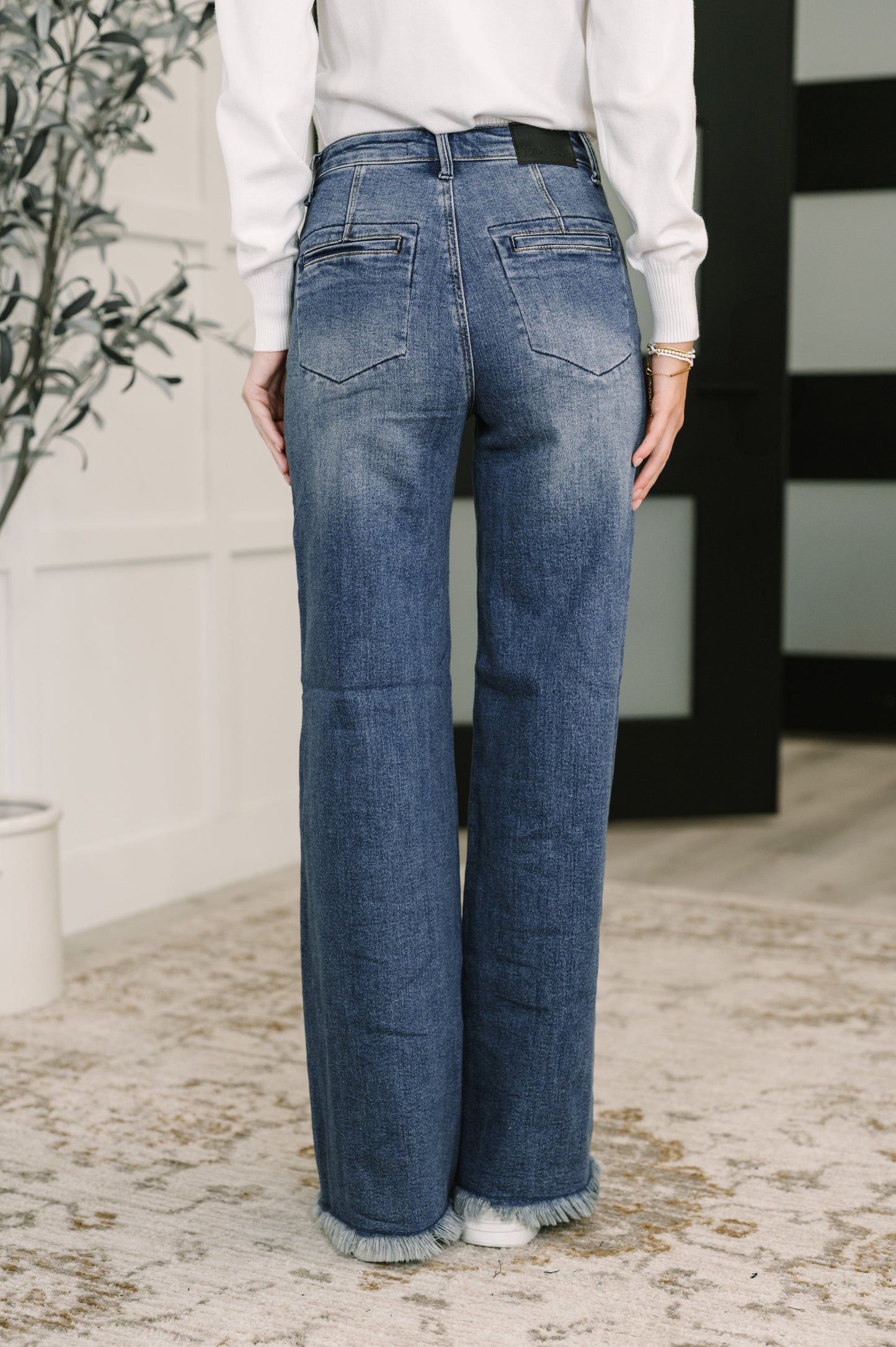 Karla High-Waist Straight Jeans | Judy Blue