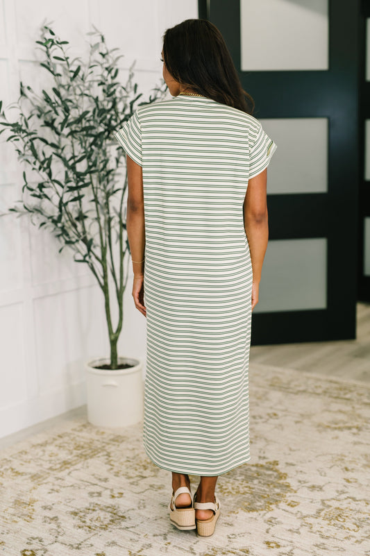 Keep Me Comfy Maxi Dress | Green