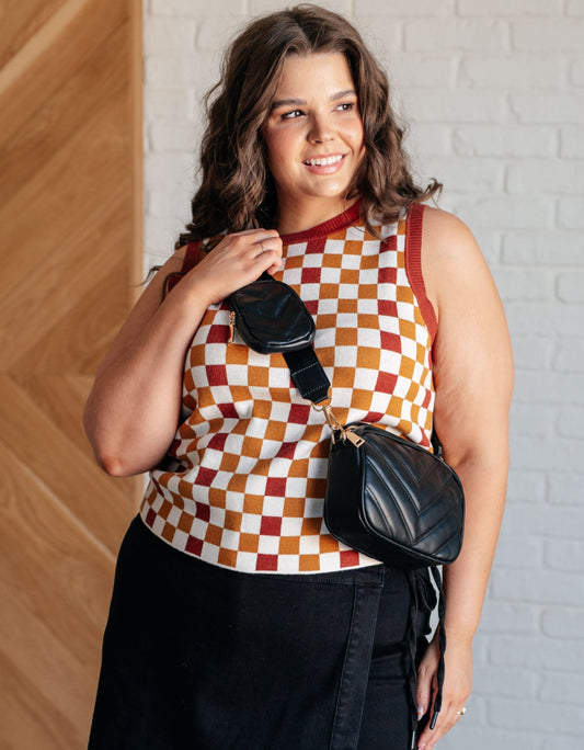 Keeping Score Checkered Tank