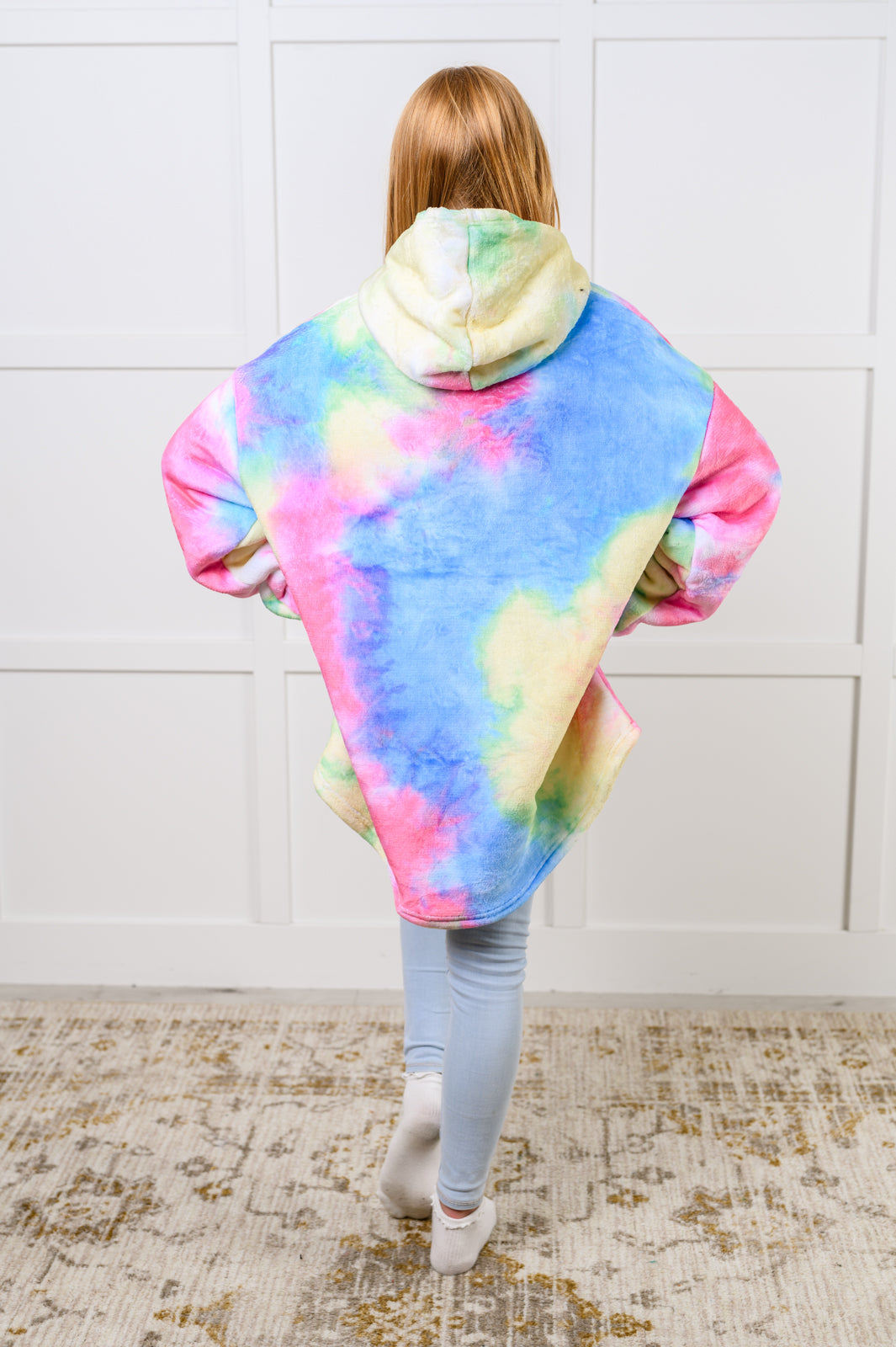 Adelynn Oversized Hoodie Blanket | Rainbow | Kid's