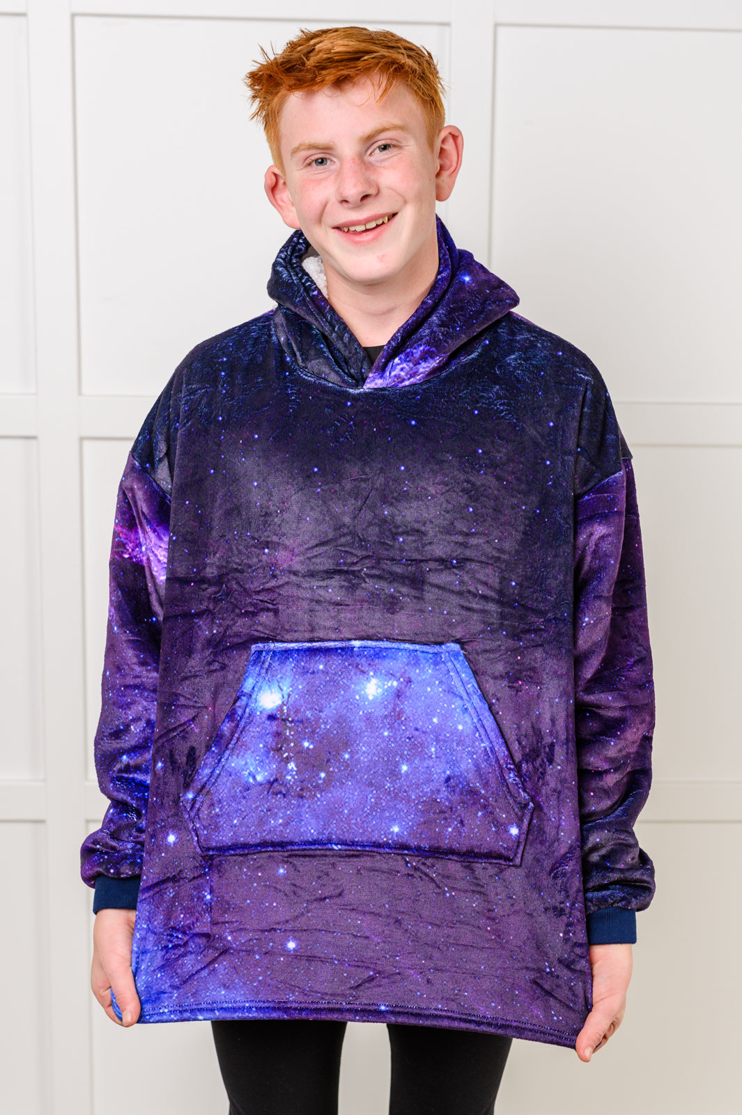 Adelynn Oversized Hoodie Blanket | Starry Sky | Kid's