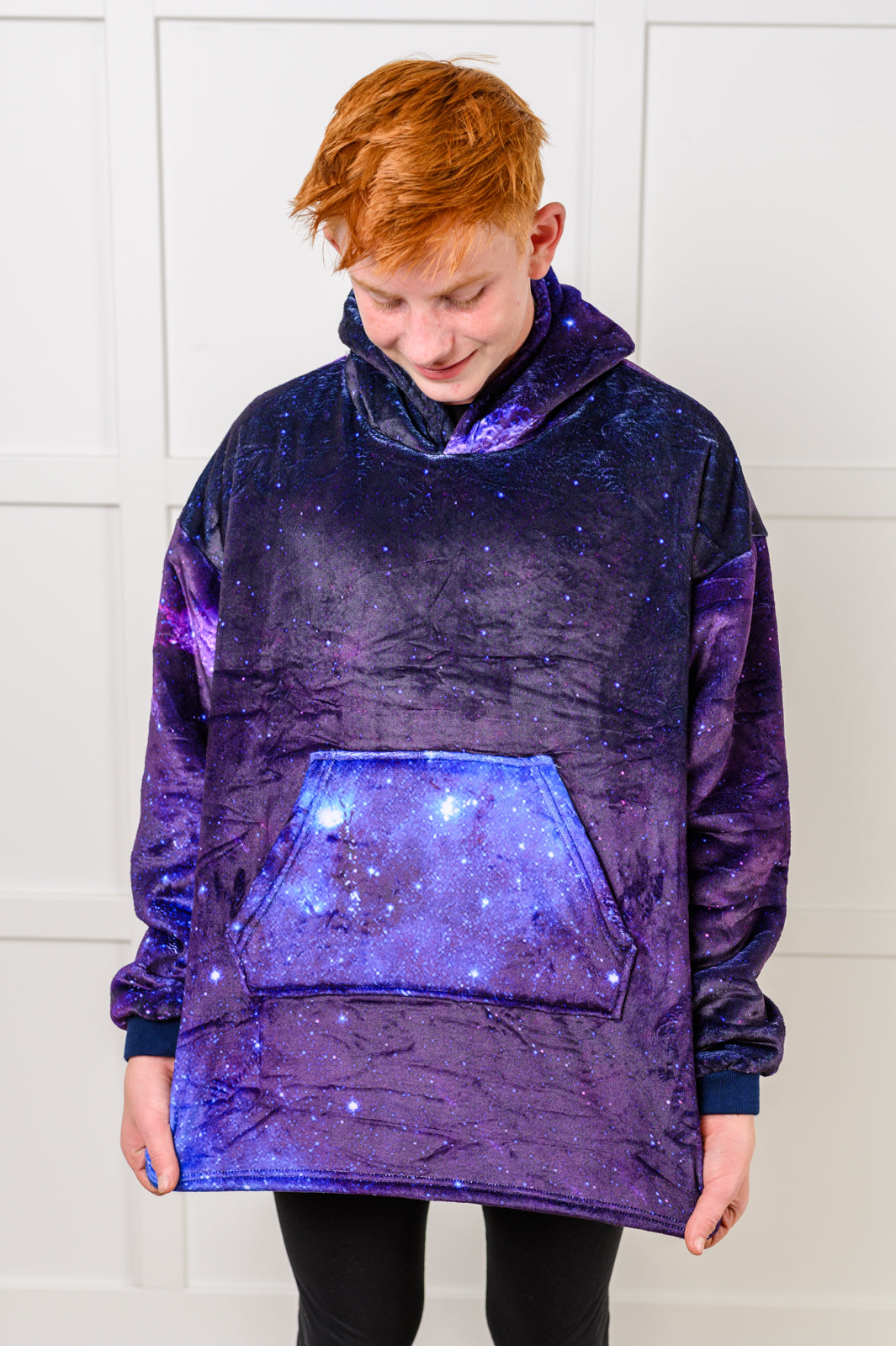 Adelynn Oversized Hoodie Blanket | Starry Sky | Kid's