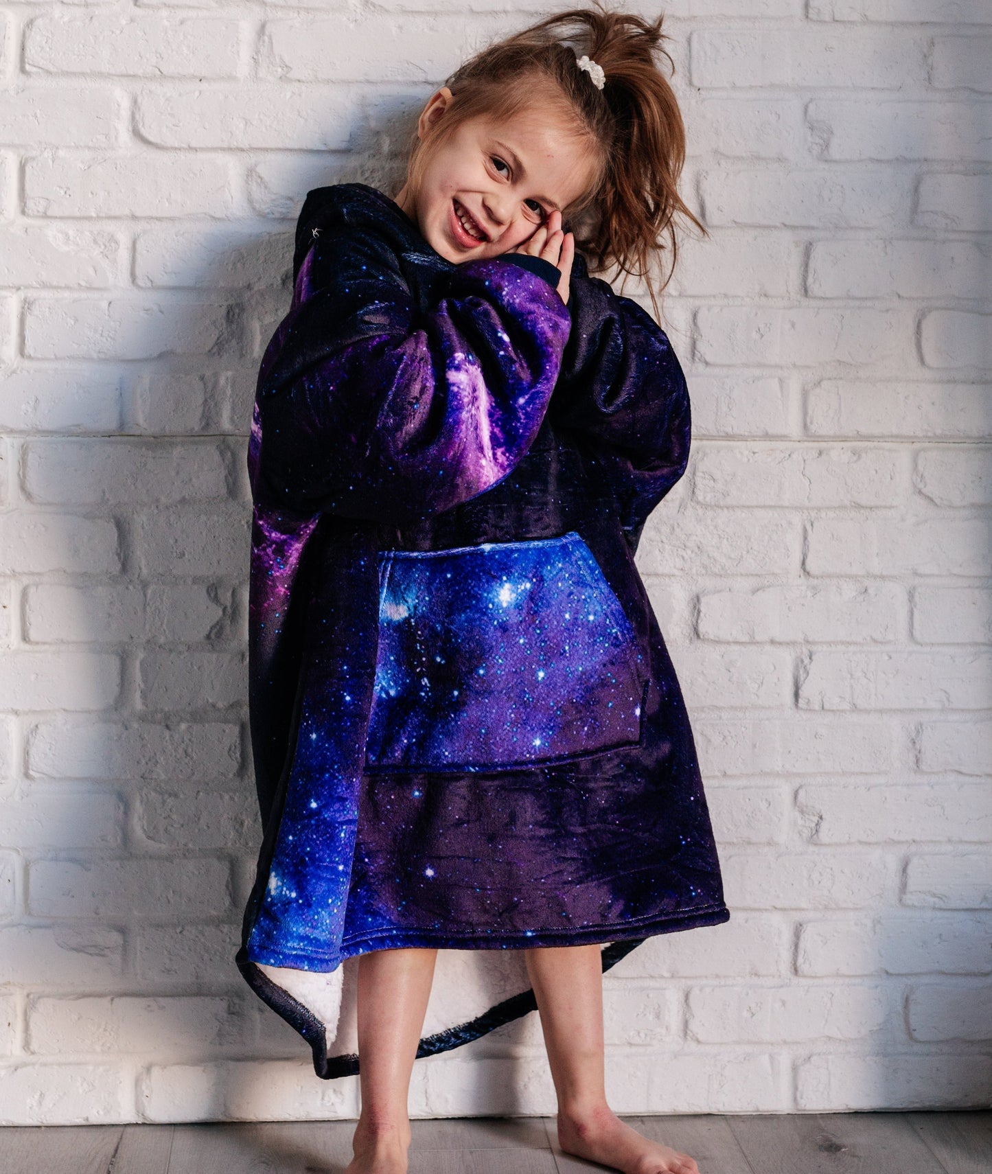 Adelynn Oversized Hoodie Blanket | Starry Sky | Kid's