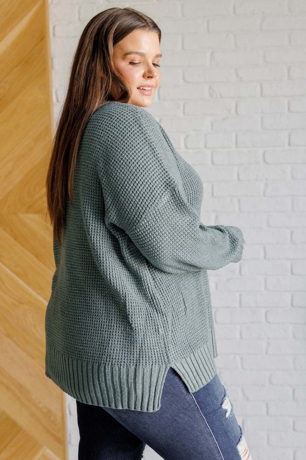 Lakeside View Sweater | Sage