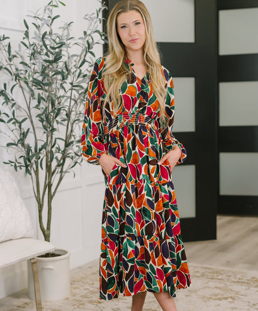 Leafing it All Behind Dress