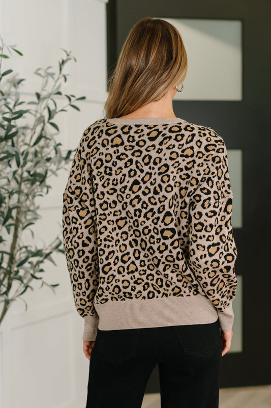 A Lil' Sass Never Hurt Leopard Pullover