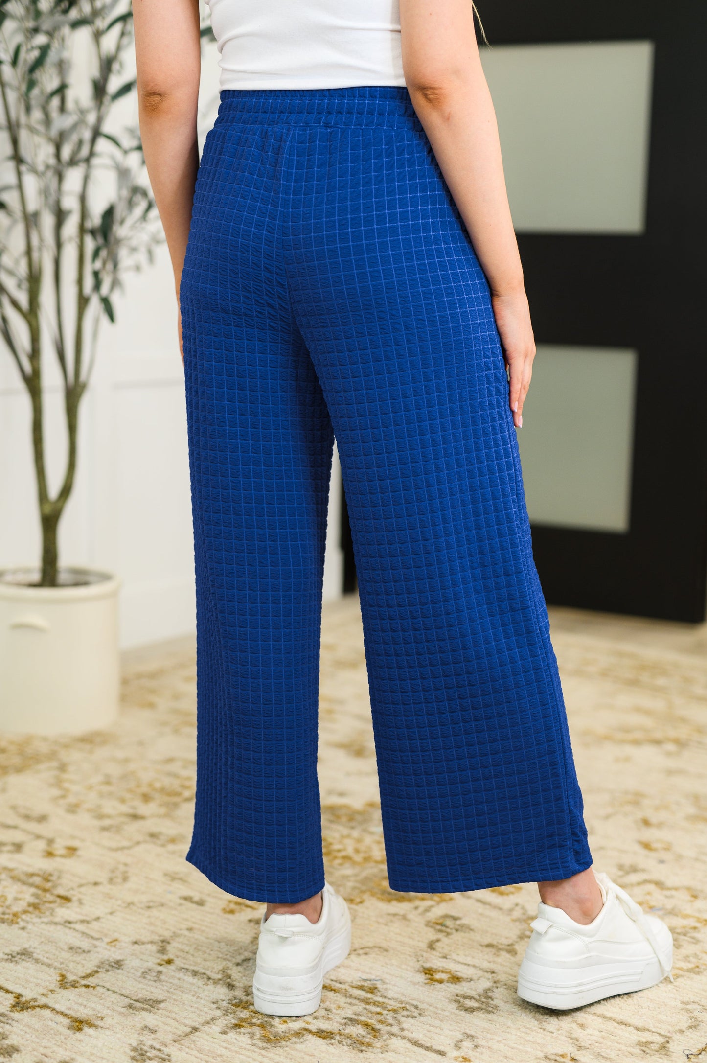 Listen Intently Textured Top & Pants Set