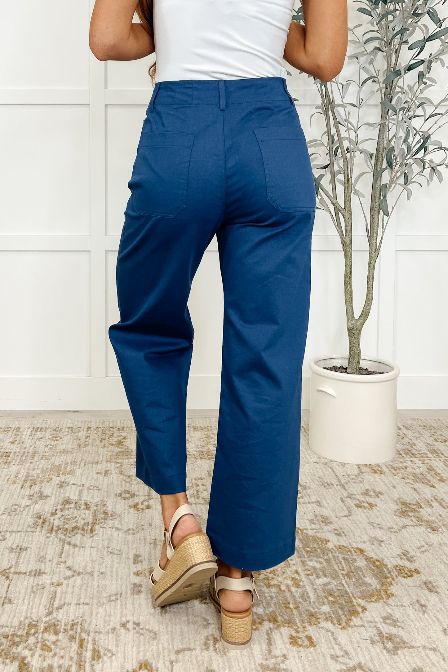 Little Strolls Straight Leg Pants | Royal Blue